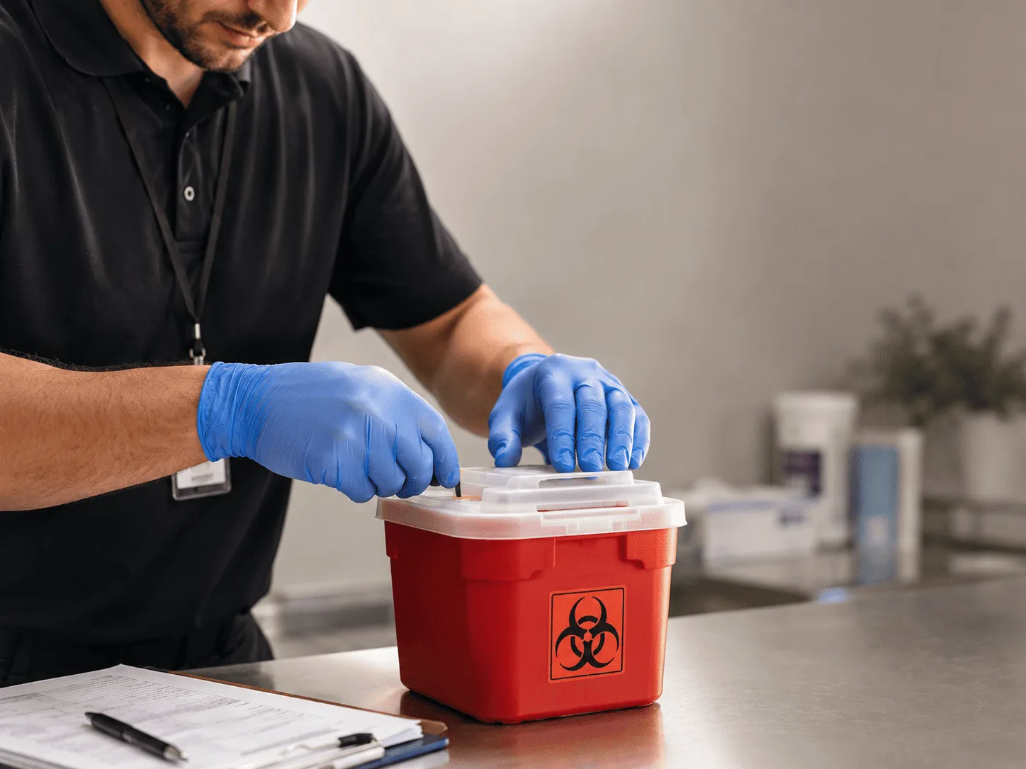Why choose Sharps Waste Disposal in Escanaba, MI